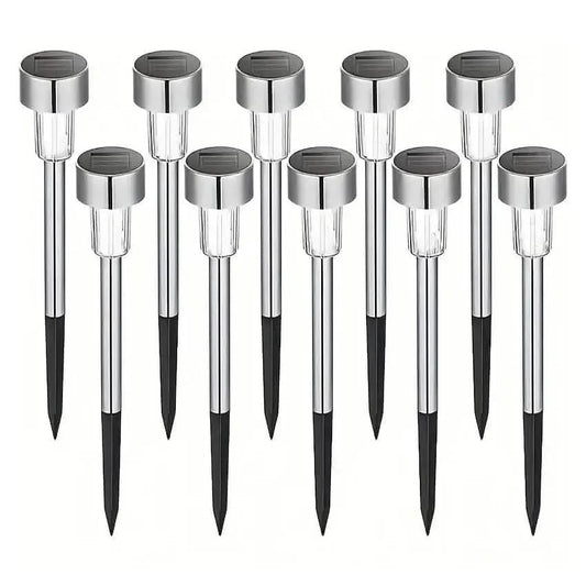 10-Pack: Outdoor Solar Landscape Lawn Light DailySale Multicolor White Warm White Multicolor-White-Warm White-