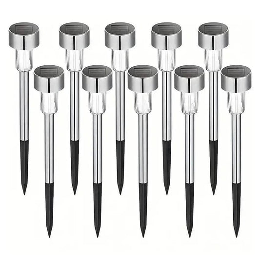 10-Pack: Outdoor Solar Landscape Lawn Light DailySale Multicolor White Warm White Multicolor-White-Warm White-