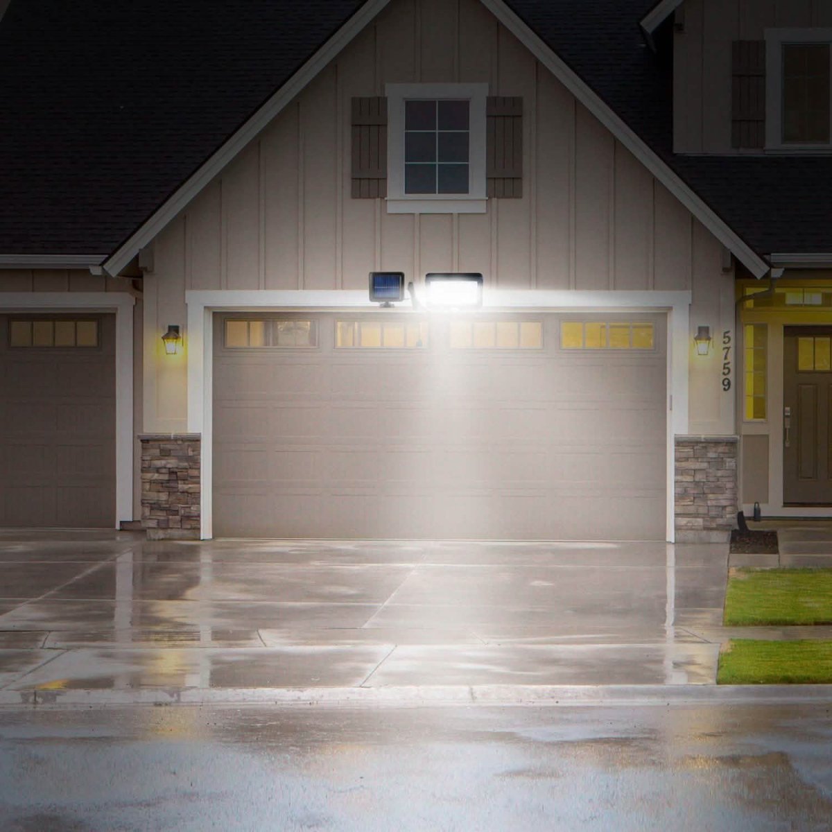100 LED Solar Powered Wall Lights Outdoor - Cartsfy Inc.
