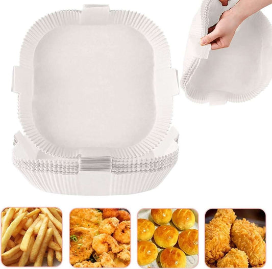 100-Pack: Air Fryer Disposable Paper Liners Cartsfy Inc.