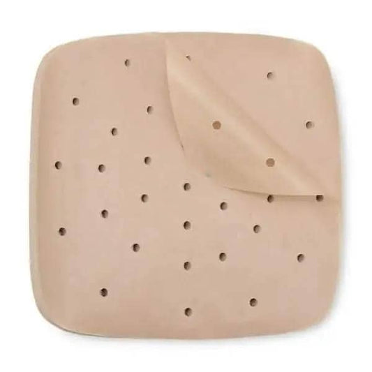 100-Piece: Air Fryer Parchment Paper DailySale Brown / Round Brown / Square White / Round Brown / Round-Brown / Square-White / Round-White / Square-