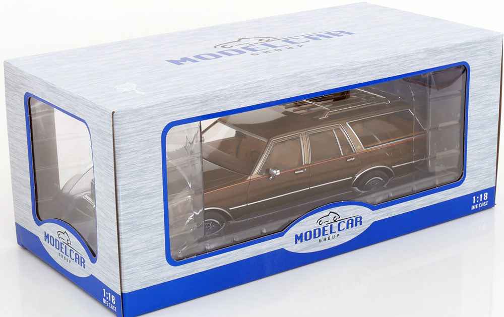 MCG 1985 Chevrolet Caprice Station Wagon Beige Brown Metallic 1:18 STM Diecast Default Title Default Title-