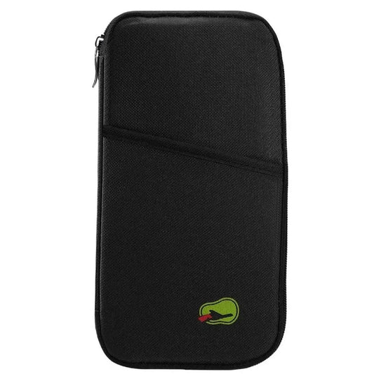 12 Pocket Travel Passport Wallet DailySale Black Red Blue Black-Red-Blue-Green-Pink-Rose Red-Royal Blue-Silver-Dark Green-