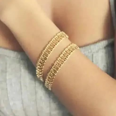 18K Gold Chunky Chain Bracelet DailySale Default Title Default Title-