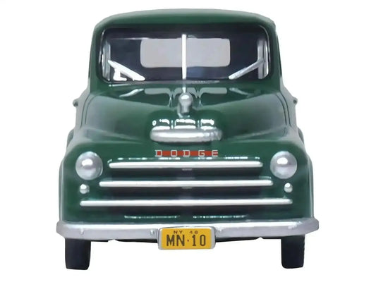 1948 Dodge B-1B Pickup Truck Green "Railway Express Agency" 1/87 (HO) Scale Diecast Model Car by Oxford Diecast Miniature Motors Default Title Default Title-