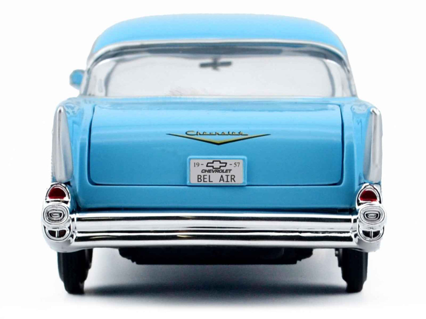 1957 Chevrolet Bel Air Light Blue "Timeless Legends" Series 1/24 Diecast Model Car by Motormax Miniature Motors Default Title Default Title-