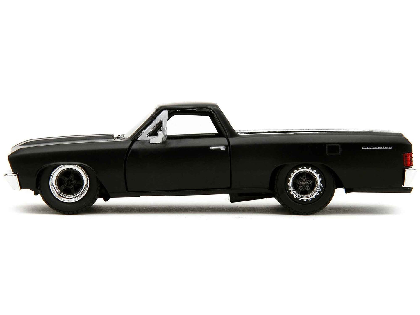 1967 Chevrolet El Camino Matt Black "Fast & Furious" Series 1/32 Diecast Model Car by Jada Cartsfy Inc.
