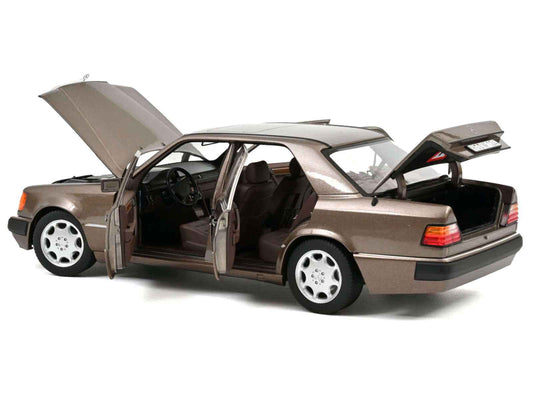 1990 Mercedes-Benz 500 E Impala Brown Metallic 1/18 Diecast Model Car by Norev Cartsfy Inc.