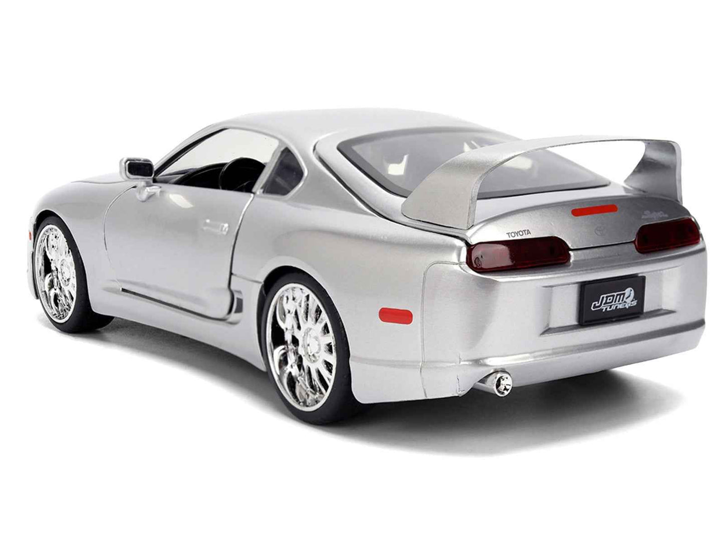1995 Toyota Supra Silver Metallic "JDM Tuners" Series 1/24 Diecast Model Car by Jada Miniature Motors Default Title Default Title-