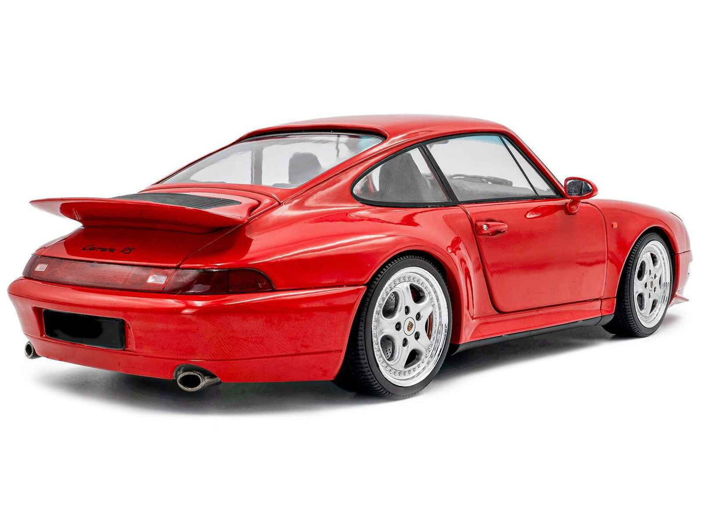 1997 Porsche 911 (993) Carrera RS Guards Red 1/18 Diecast Model Car by Solido Cartsfy Inc.