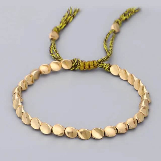 2-Pack: Handmade Copper Bead Bracelet Cartsfy Inc.