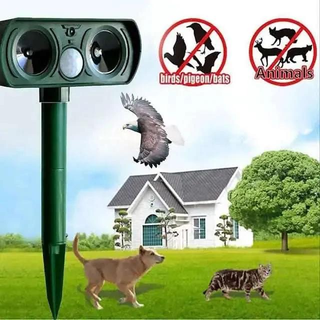 2-Piece: Outdoor Solar Ultrasonic Pest Repeller DailySale Default Title Default Title-