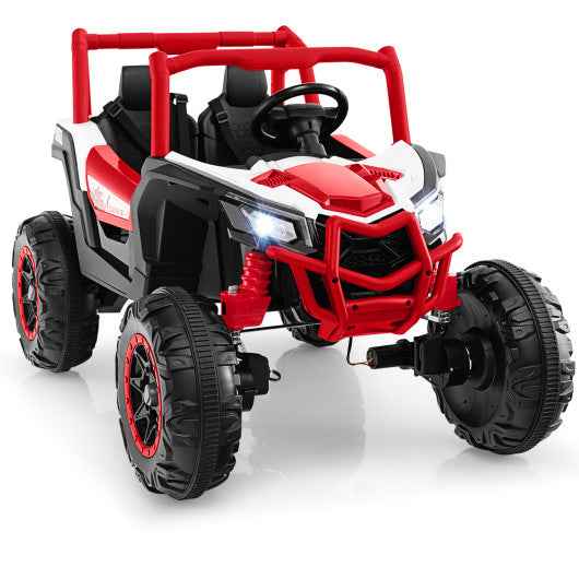 2-Seater Kids Ride on UTV with 2.4G Remote Control for over 3 Years Old Children-Red Cartsfy Inc.