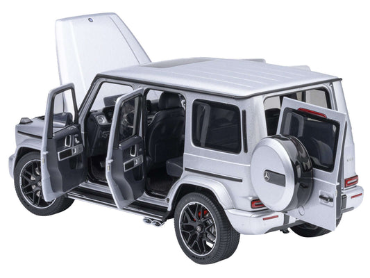 2019 Mercedes-Benz AMG G63 Iridium Silver Metallic 1/18 Model Car by Autoart Cartsfy Inc.