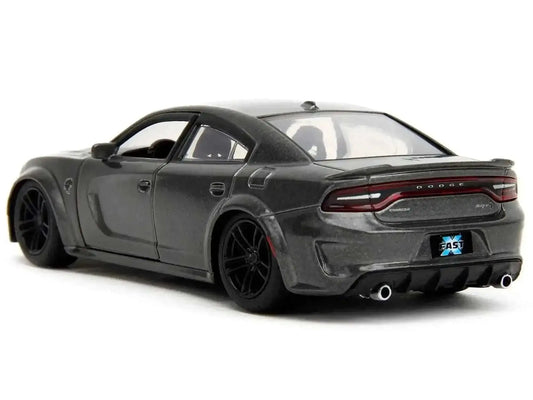 2021 Dodge Charger SRT Hellcat Gray Metallic "Fast X" (2023) Movie "Fast & Furious" Series 1/32 Diecast Model Car by Jada Cartsfy Inc.