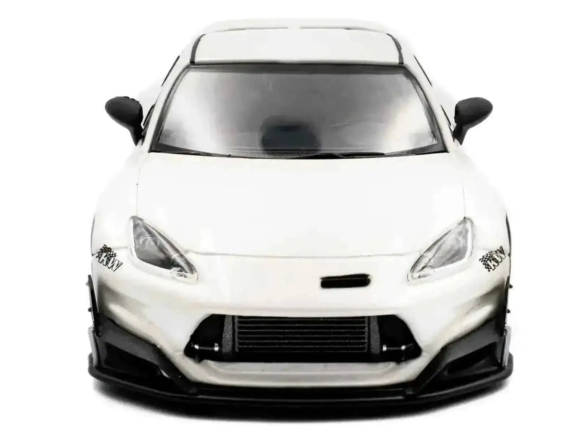 2022 Toyota Pandem GR86 White Metallic 1/43 Diecast Model Car by Solido Cartsfy Inc.