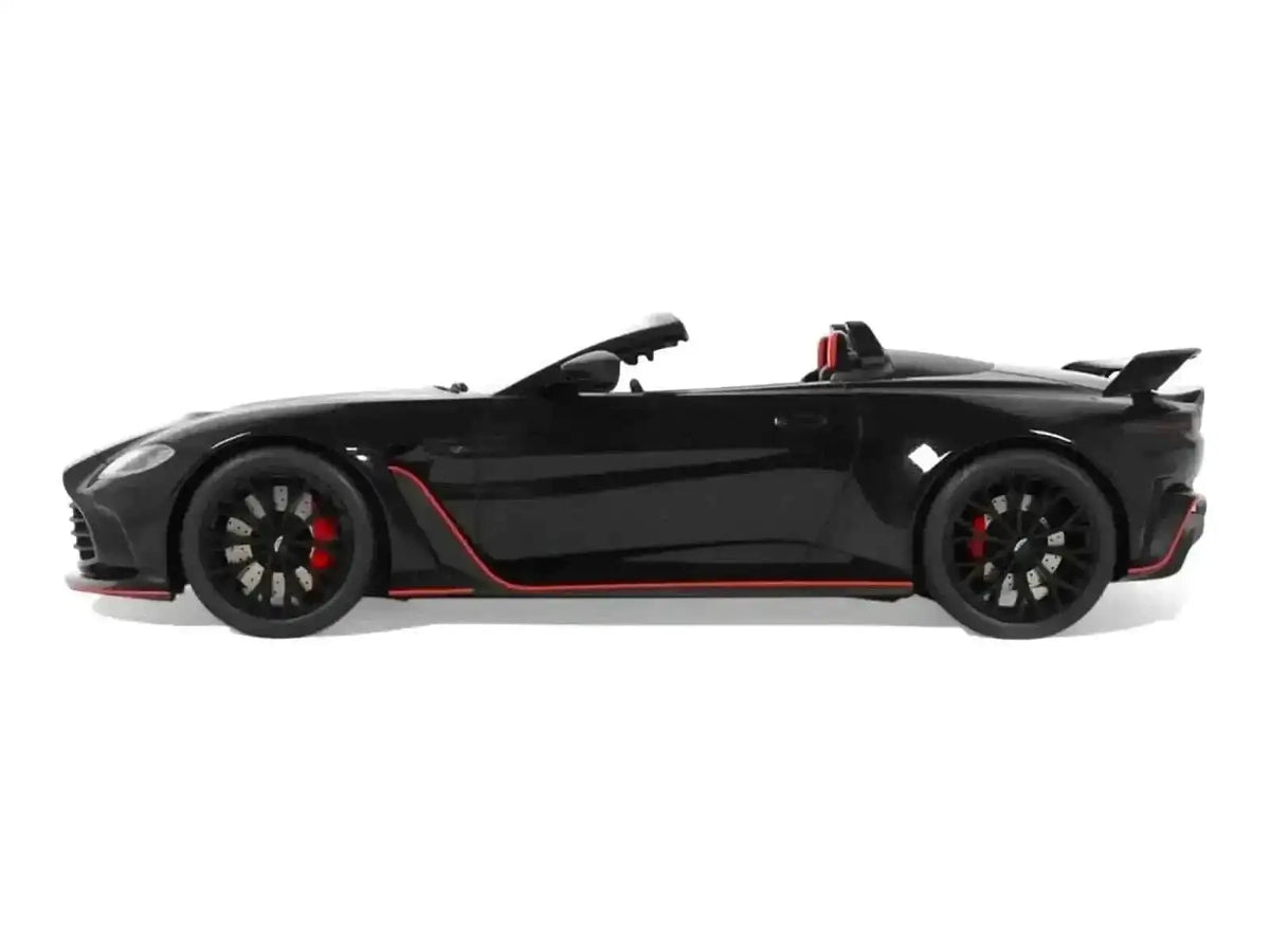 2023 Aston Martin V12 Vantage Roadster Onyx Black 1/18 Model Car by GT Spirit Cartsfy Inc.