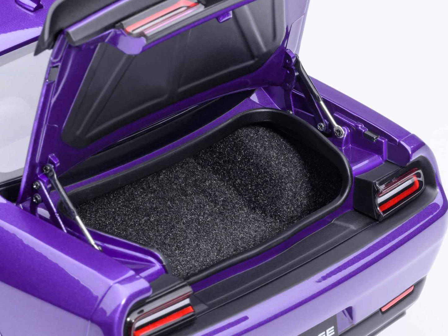 2023 Dodge Challenger SRT Super Stock Plum Crazy Purple 1/18 Model Car by Autoart Miniature Motors Default Title Default Title-