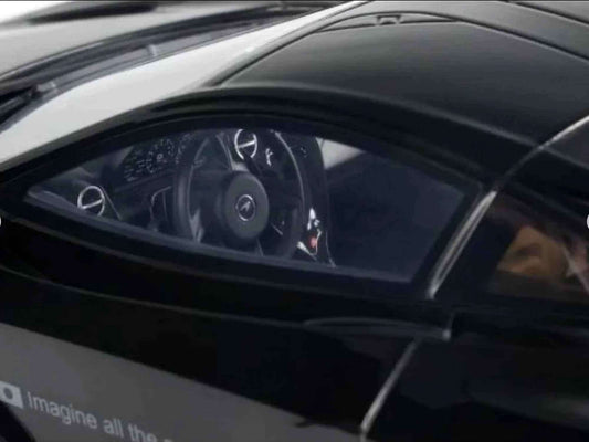 2023 McLaren 720S "LB-Works - Liberty Walk" Black 1/18 Model Car by GT Spirit Cartsfy Inc.