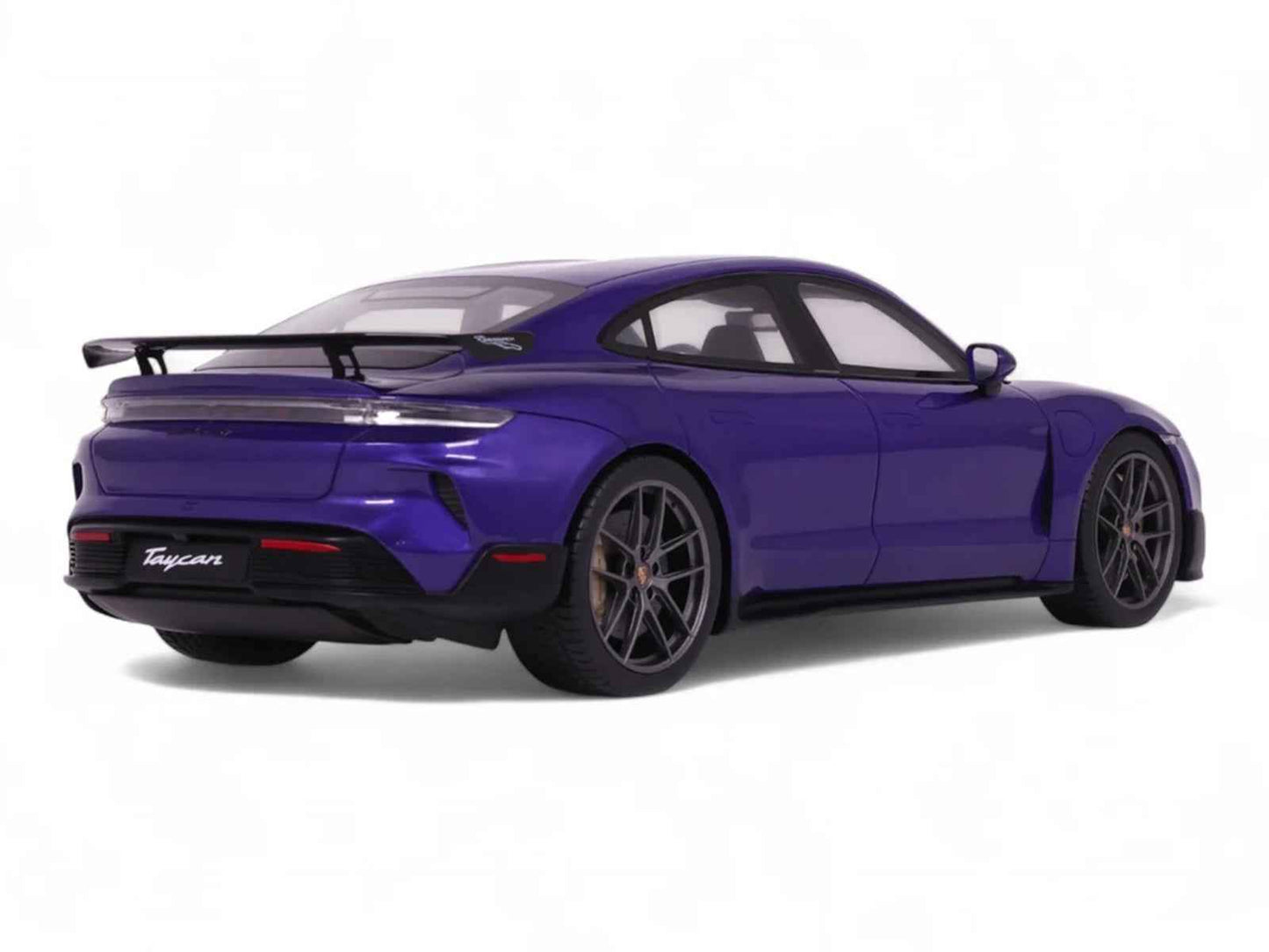 2023 Porsche Taycan Turbo GT Purple Sky Metallic 1/18 Model Car by GT Spirit Miniature Motors Default Title Default Title-