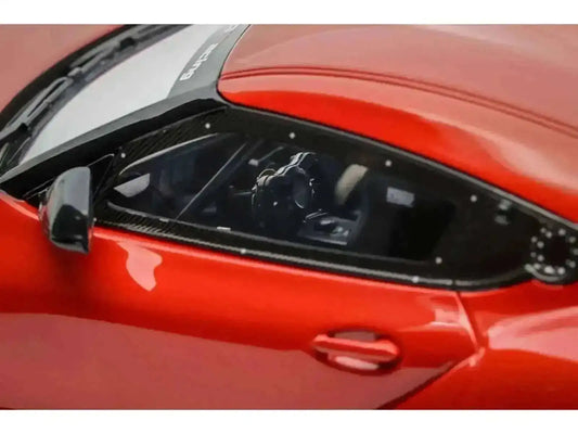 2023 Toyota Supra GT4 100 Edition Plasma Orange Metallic Limited Edition to 999 pieces Worldwide 1/18 Model Car by Otto Mobile Cartsfy Inc.