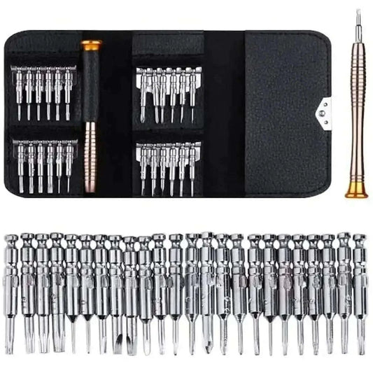 25-in-1 Multi-Purpose Precision Screwdriver Wallet Kit Repair Tools Cartsfy Inc.