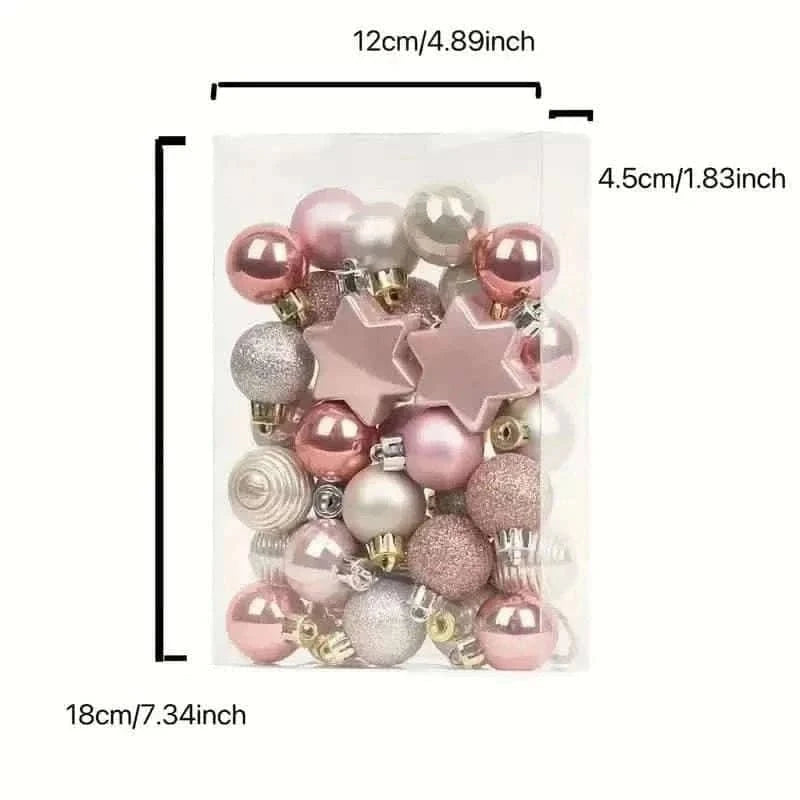 33-Pieces: Christmas Glitter Star Tree Topper Cartsfy Inc.