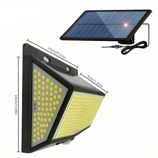 468 LED Solar Motion Sensor Security Outdoor Light - Cartsfy Inc.