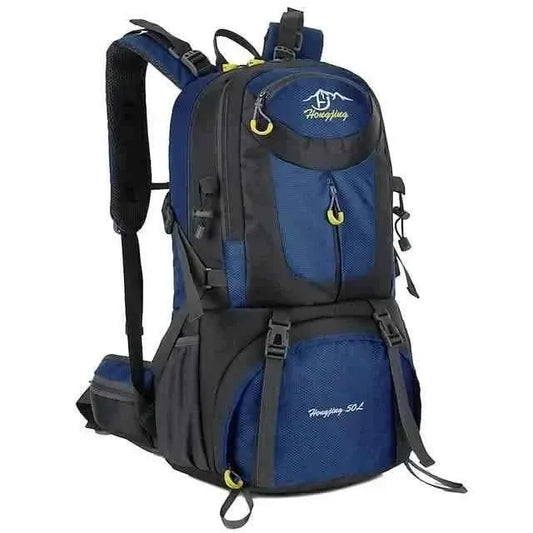 50L Waterproof Hiking Backpack DailySale Light Green Dark Blue Black Light Green-Dark Blue-Black-Red-Purple-Orange-Sky Blue-