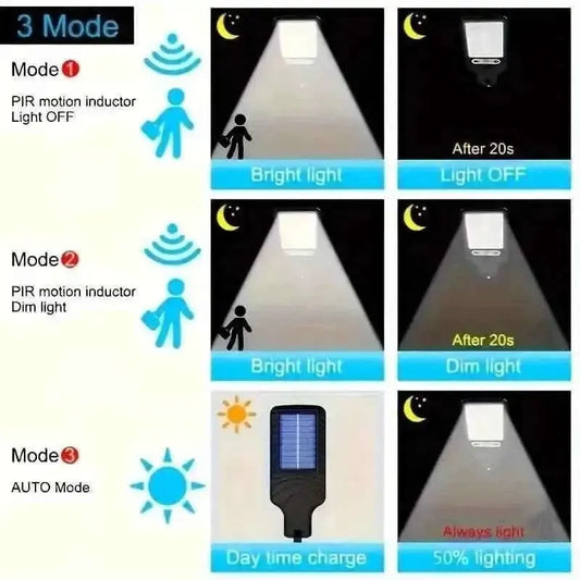 6-Pack: Solar Powered Motion Sensor Outdoor Garden Light with 108 COB LED Lights DailySale Default Title Default Title-