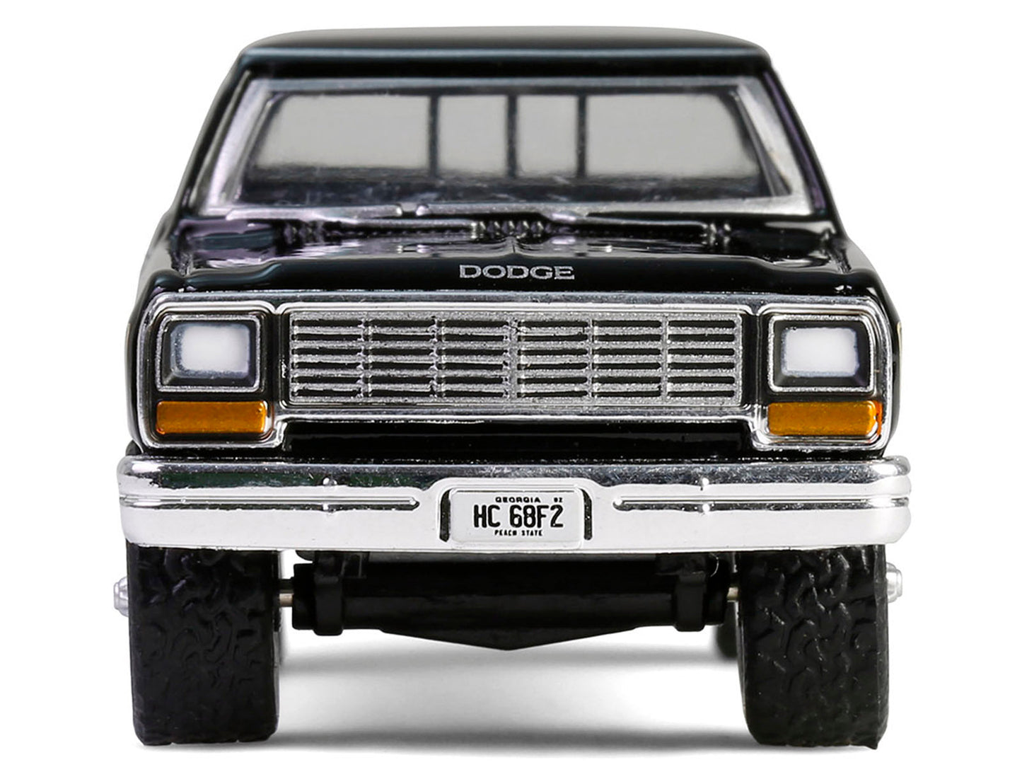 1981 Dodge Power Ram Prospector Pickup Truck Black "The A-Team" (1983-1987) TV Series "Hollywood Series" Release #43 1/64 Diecast Model Car by Greenlight Miniature Motors Default Title Default Title-