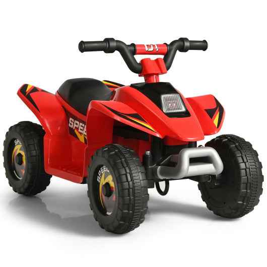 6V Kids Electric ATV 4 Wheels Ride-On Toy-Red Cartsfy Inc.
