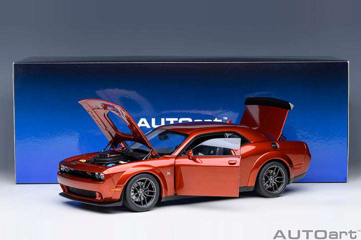 AUTOart 2022 Dodge Challenger R/T Scat Pack Widebody Sinamon Stick 1:18 STM Diecast Default Title Default Title-