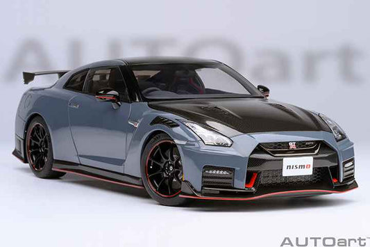 AUTOart 2022 Nissan Skyline GT-R (R35) Nismo Special Edition Nismo Stealth Gray 1:18