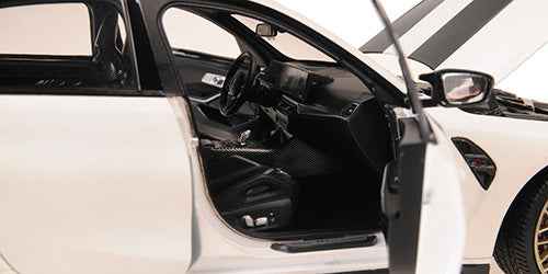 Minichamps 2023 BMW M3 CS (G80) White 1:18 STM Diecast Default Title Default Title-