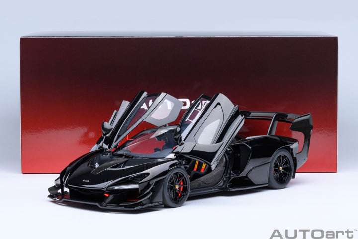 AUTOart 2019 Mclaren Senna GTR Onyx Black 1:18 STM Diecast Default Title Default Title-