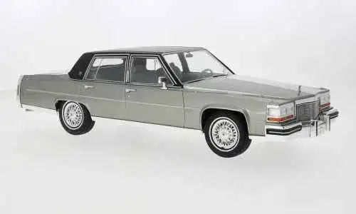 MCG 1982 Cadillac Fleetwood Brougham Grey Metallic 1:18 STM Diecast Default Title Default Title-