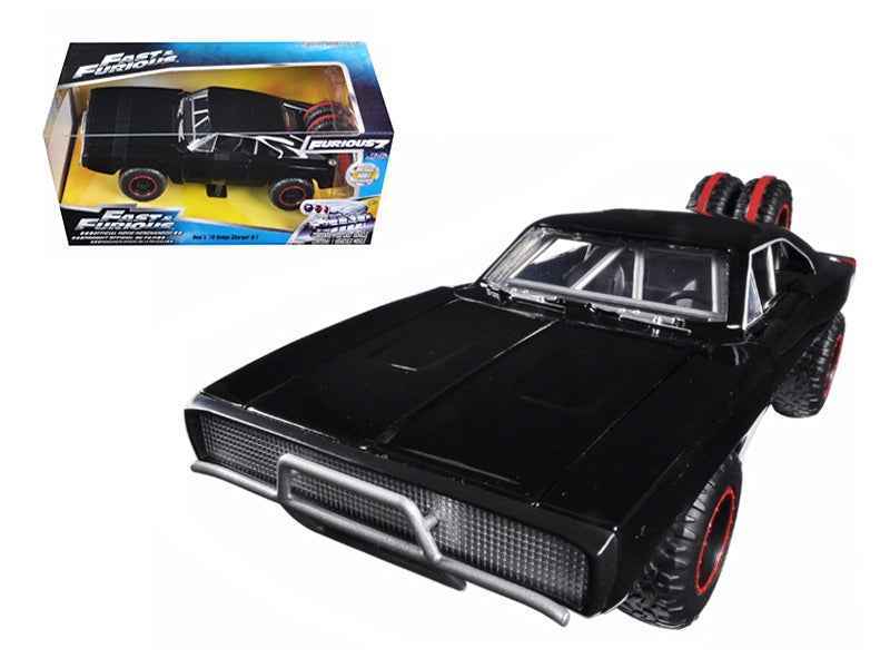 Dom's 1970 Dodge Charger R/T Off Road Version "Fast & Furious 7" Movie 1/24 Diecast Model Car by Jada Miniature Motors Default Title Default Title-