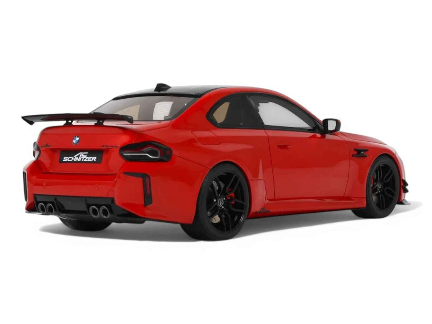 2023 AC Schnitzer ACS2 Sport (BMW M2) Toronto Red with Black Top 1/18 Model Car by GT Spirit Miniature Motors Default Title Default Title-