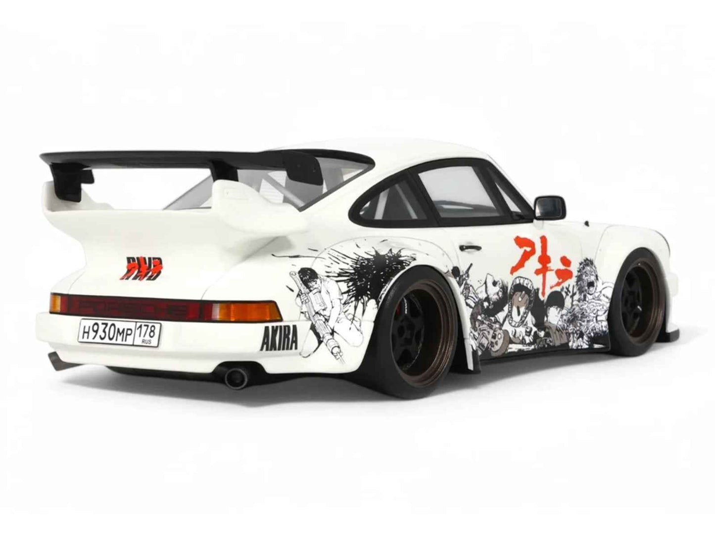 2024 RWB Akira White with Graphics "Akira" (1988) Movie 1/18 Model Car by GT Spirit Miniature Motors Default Title Default Title-