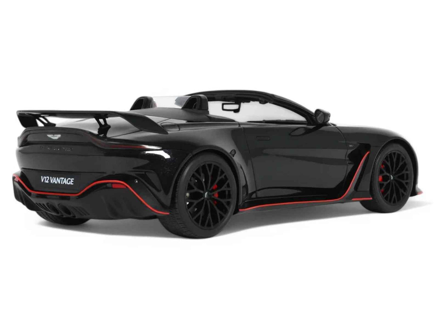 2023 Aston Martin V12 Vantage Roadster Onyx Black 1/18 Model Car by GT Spirit Miniature Motors Default Title Default Title-