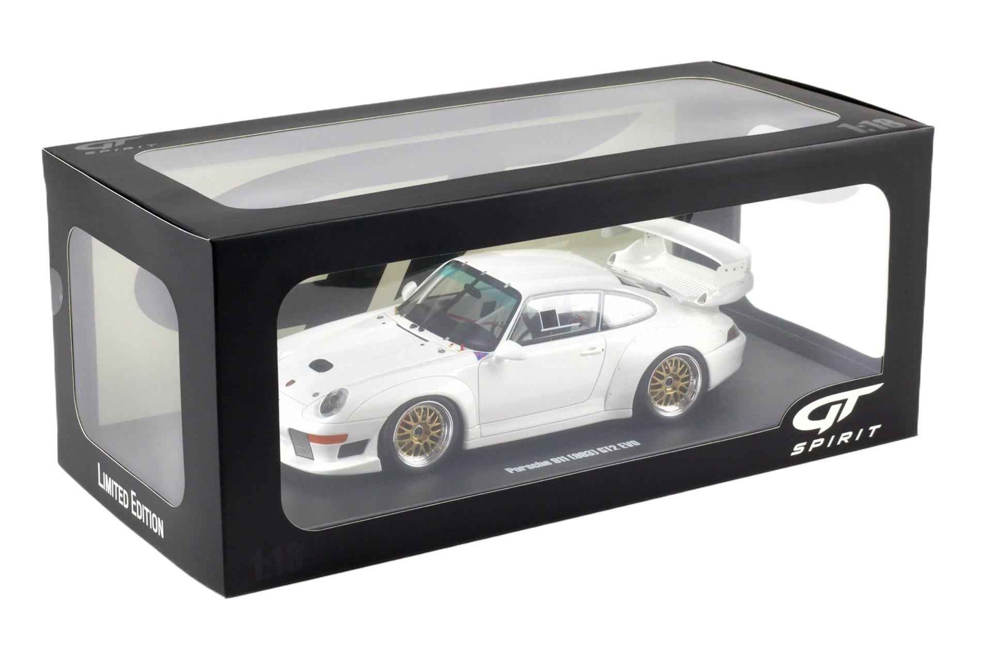 GT Spirit 1995 Porsche 911 993 GT2 Evo White 1:18 STM Diecast Default Title Default Title-