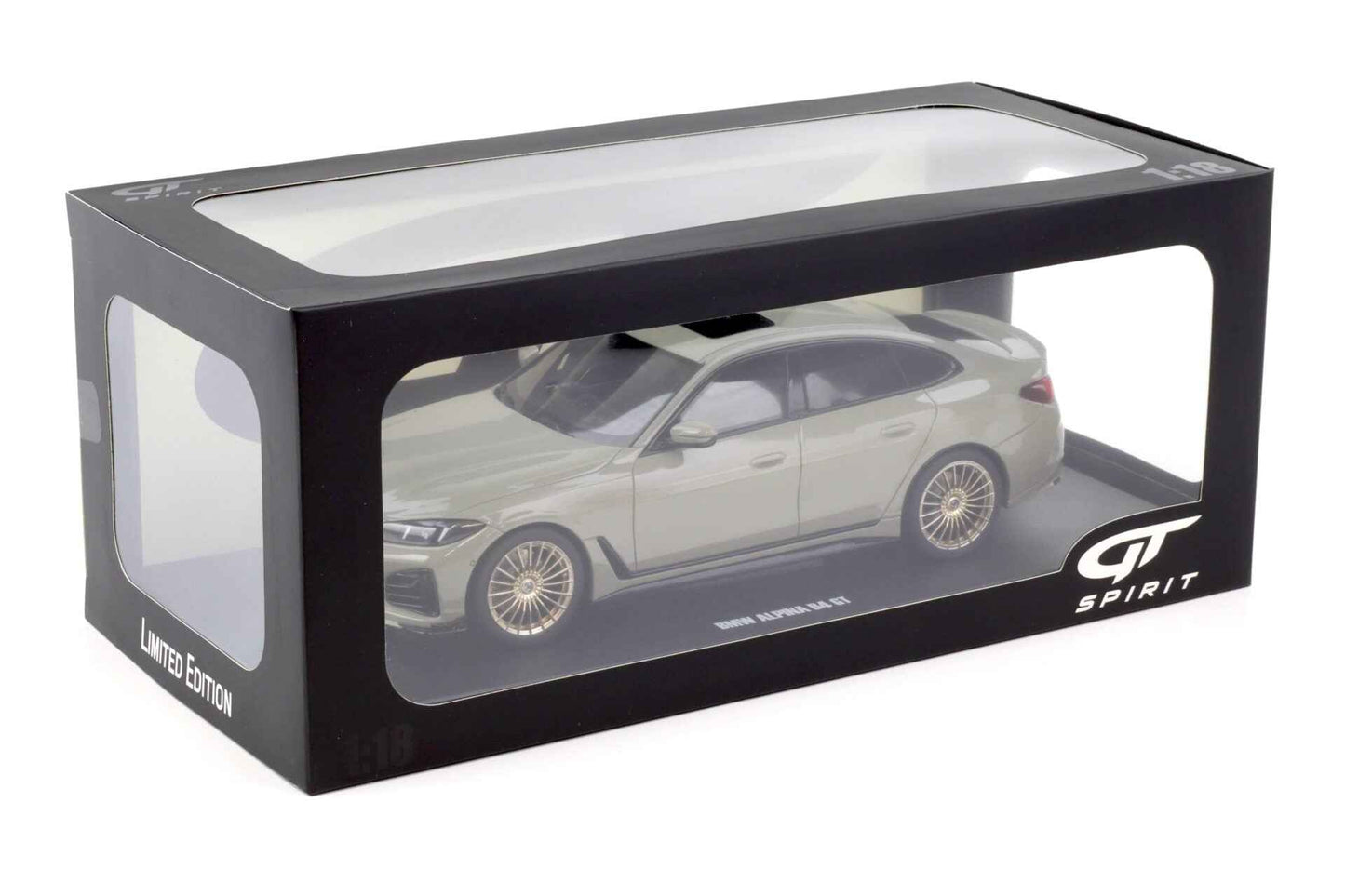 GT Spirit 2024 Alpina B4 GT (G26) 4 Series Sedan Grey 1:18 STM Diecast Default Title Default Title-