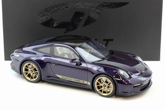 GT Spirit 2021 Porsche 911 992 GT3 Touring Viola Metallic Purple 1:12