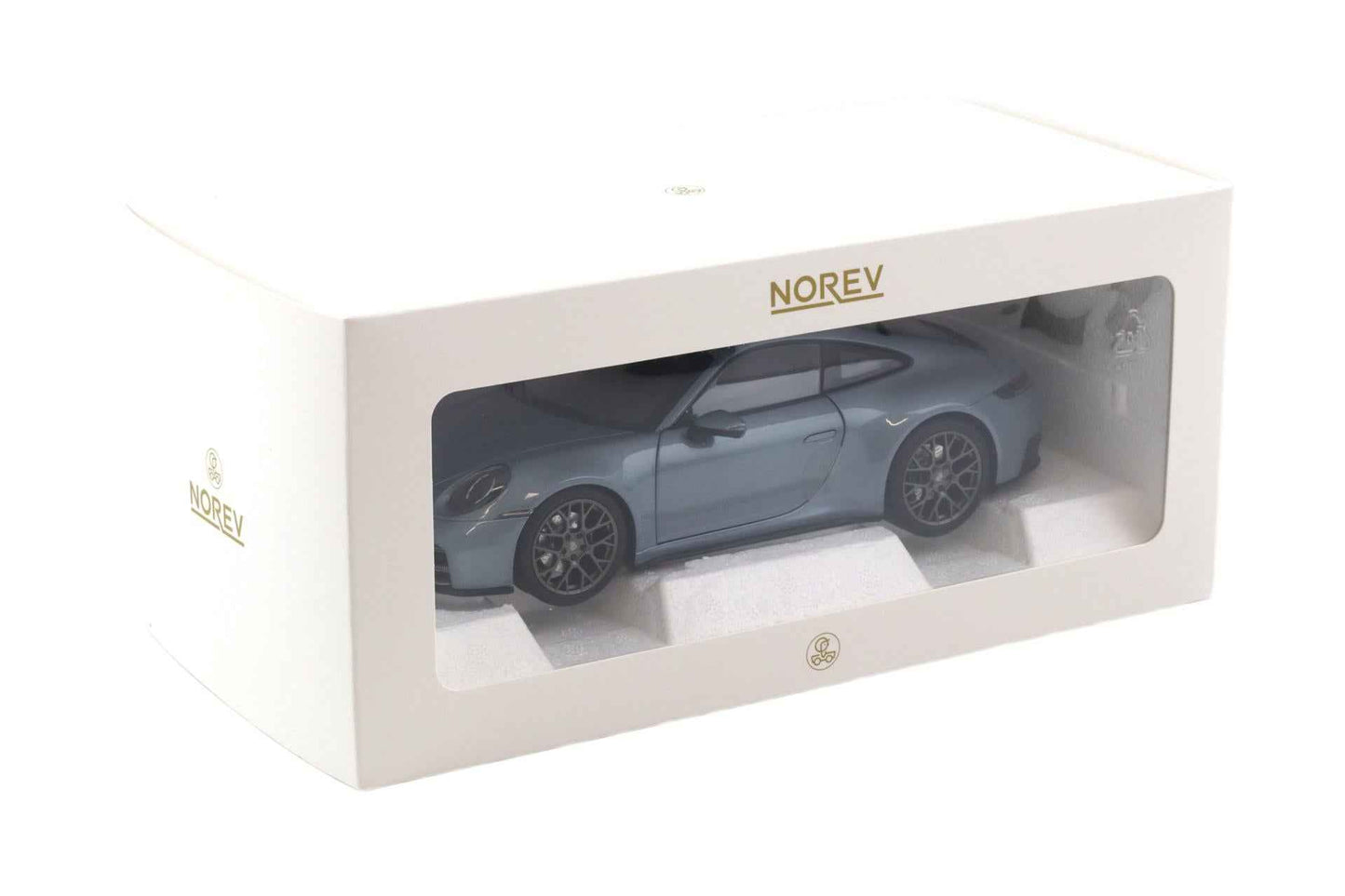 Norev 2025 Porsche 911 992.2 Carrera Polar Silver Metallic 1:18 STM Diecast Default Title Default Title-