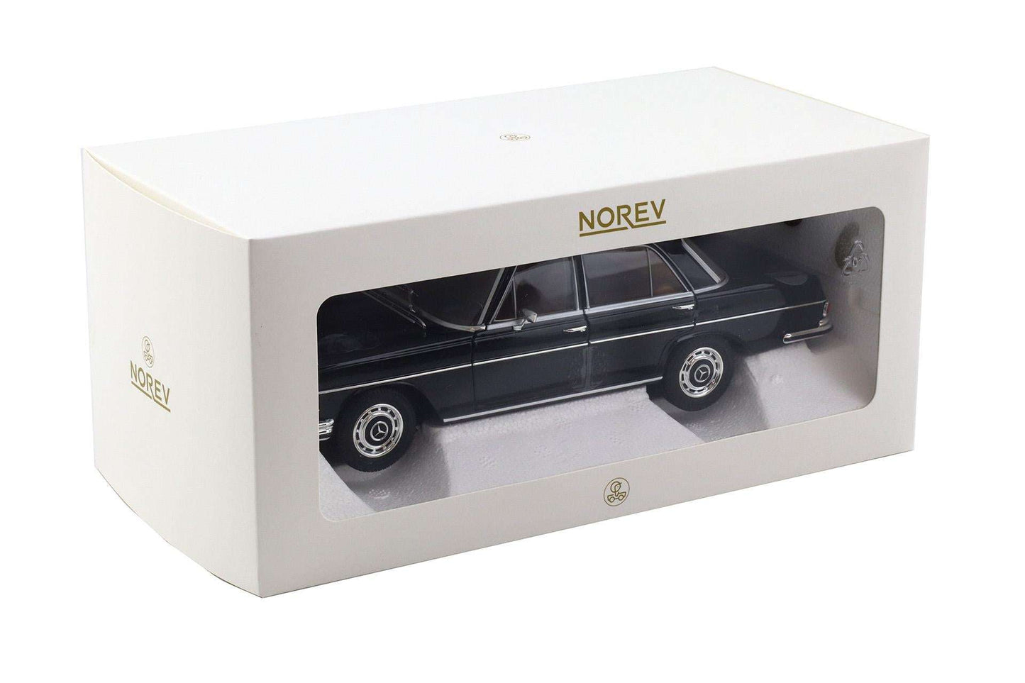 Norev 1968 Mercedes-Benz 280 SE W108 Black 1:18 STM Diecast Default Title Default Title-
