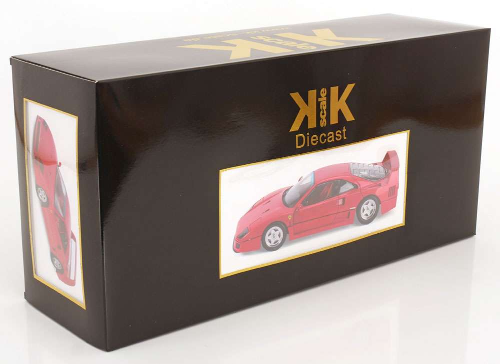 KK Scale 1987 Ferrari F40 Rosso Corsa 1:12 STM Diecast Default Title Default Title-