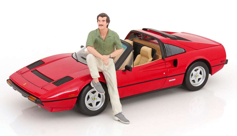 KK Scale 1982 Ferrari 308 GTS Quattrovalvole "Magnum P.I." Red 1:12 STM Diecast Default Title Default Title-