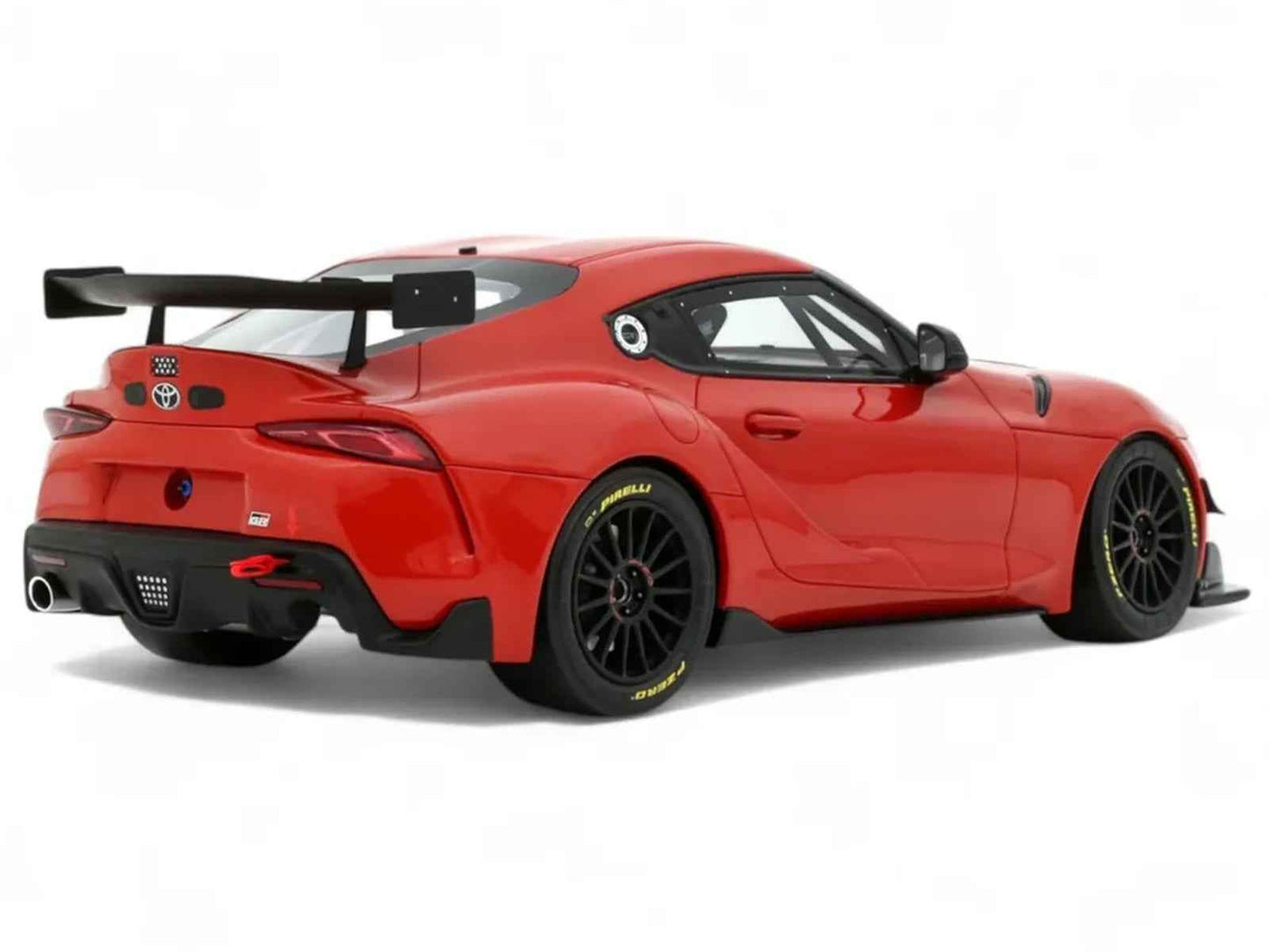 2023 Toyota Supra GT4 100 Edition Plasma Orange Metallic Limited Edition to 999 pieces Worldwide 1/18 Model Car by Otto Mobile Miniature Motors Default Title Default Title-
