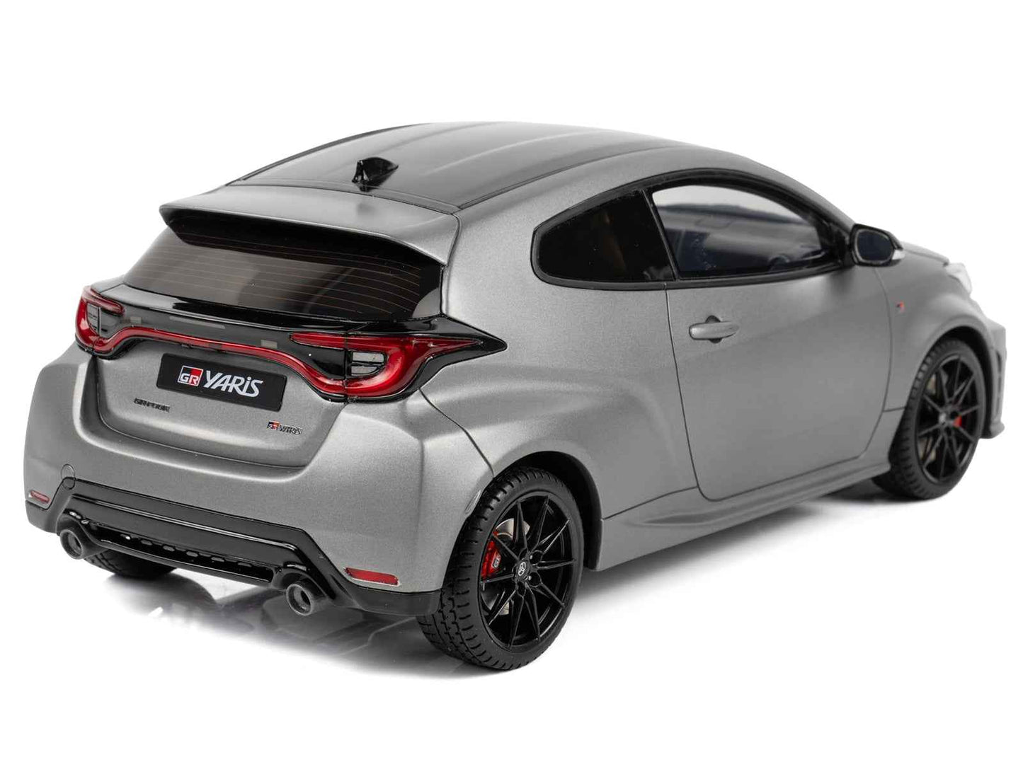 2024 Toyota GR Yaris Precious Metal Gray Metallic Limited Edition to 999 pieces Worldwide 1/18 Model Car by Otto Mobile Miniature Motors Default Title Default Title-